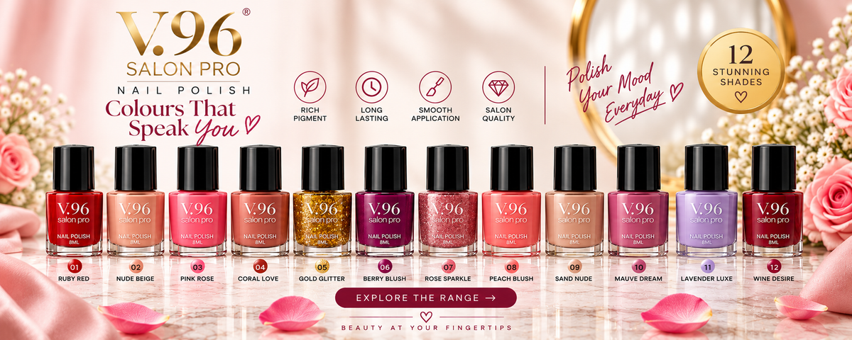 V.96 Salon Pro twelve-piece nail polish collection